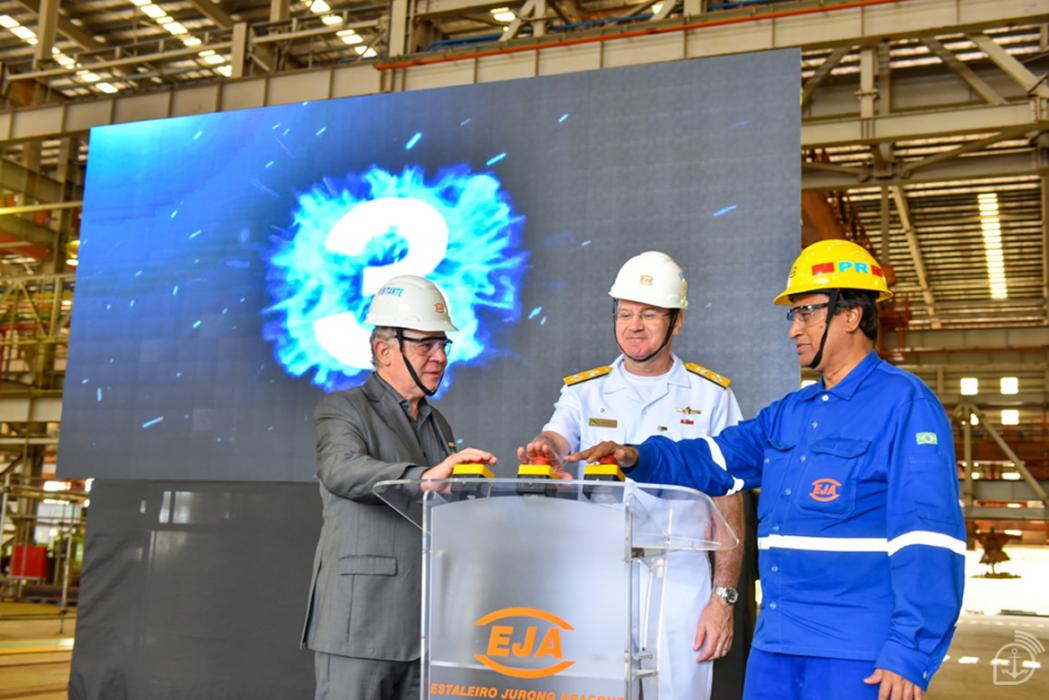 Construction of NApAnt "Almirante Saldanha" begins