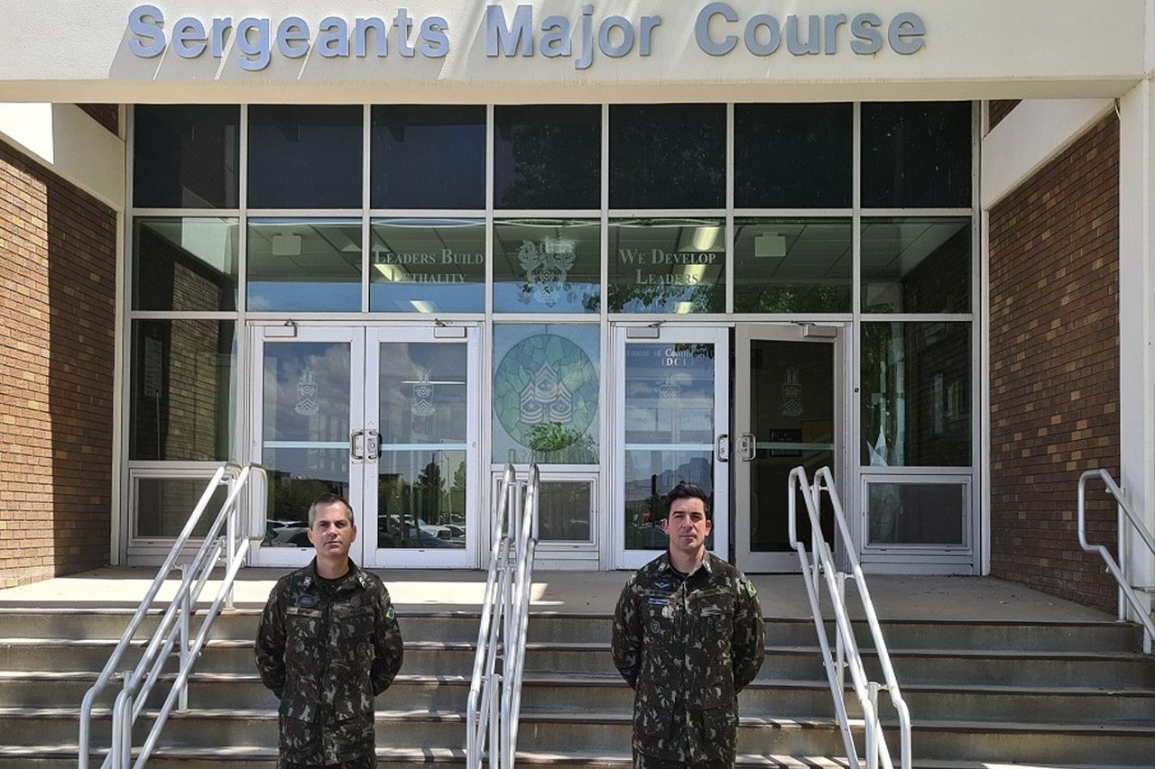 Brazilians stand out in the Sergeant Major Course in the United States