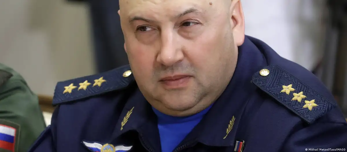 Surovikin foi comandante das das operações militares russas na Ucrânia até janeiro