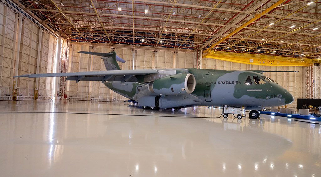 Embraer delivers sixth C-390 Millennium aircraft to the Brazilian Air Force