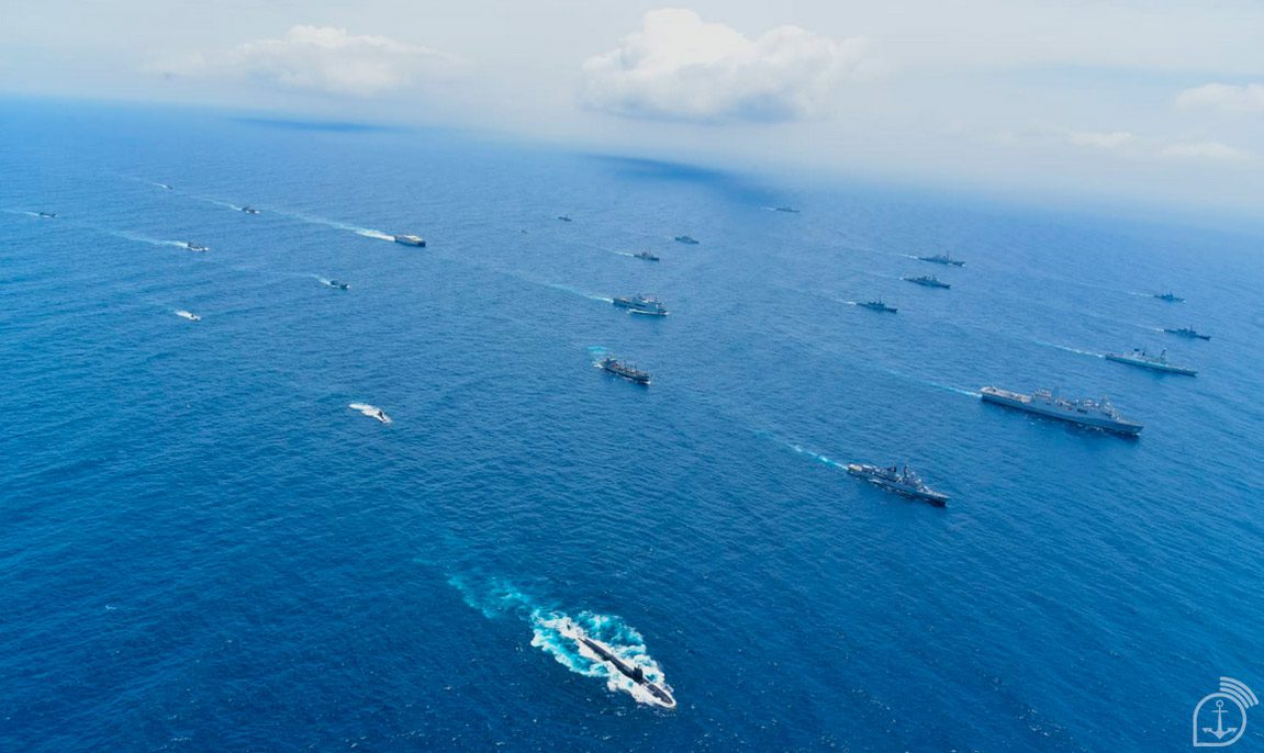 Maritime exercise with 20 countries came to an end on Friday (21)