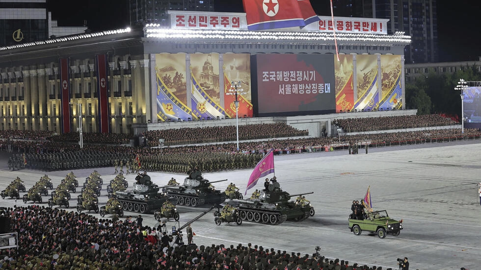 "Victory Day" in North Korea: military parade attended by Russians and Chinese