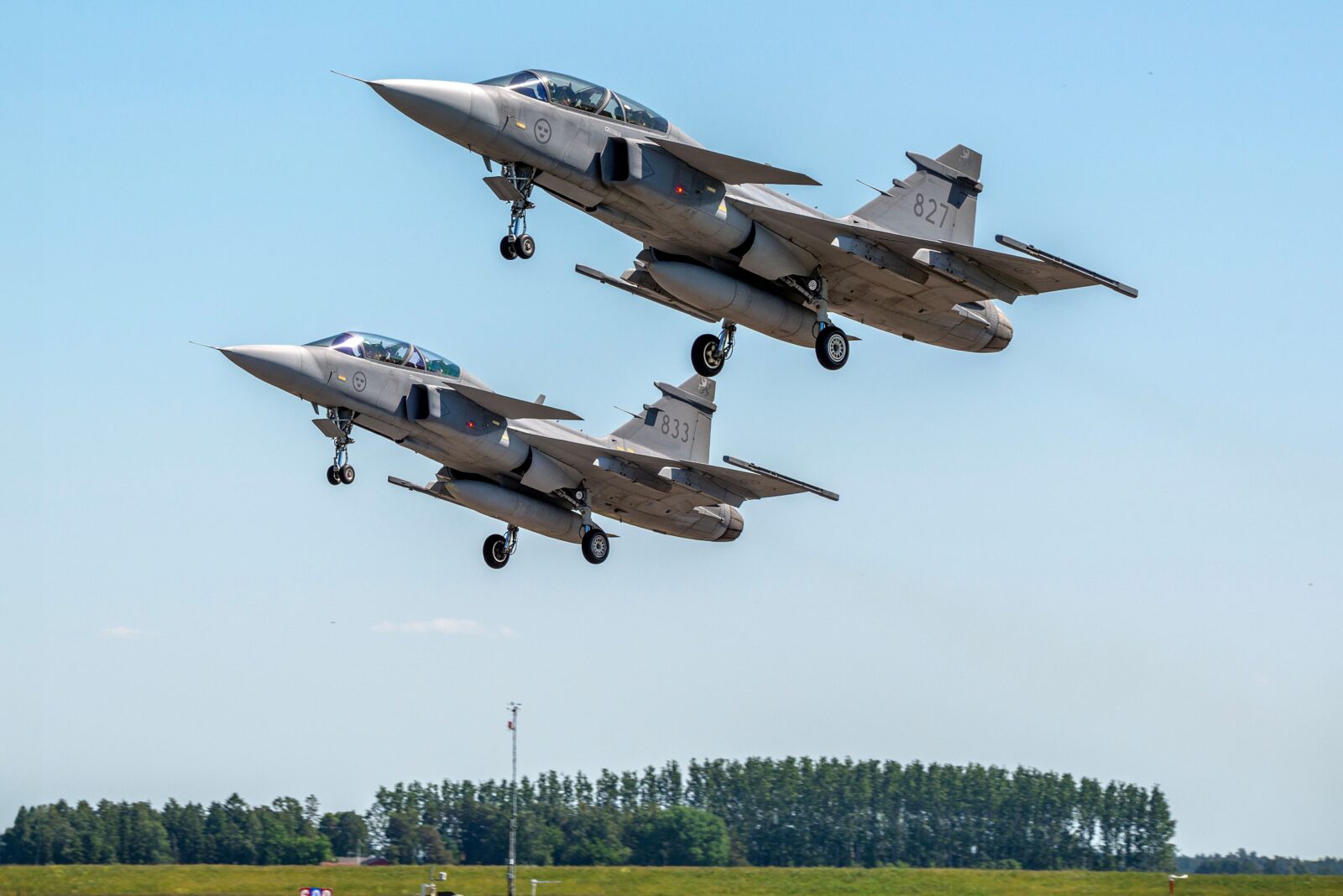 SAAB completes operational training of Brazilian pilots to fly Gripen