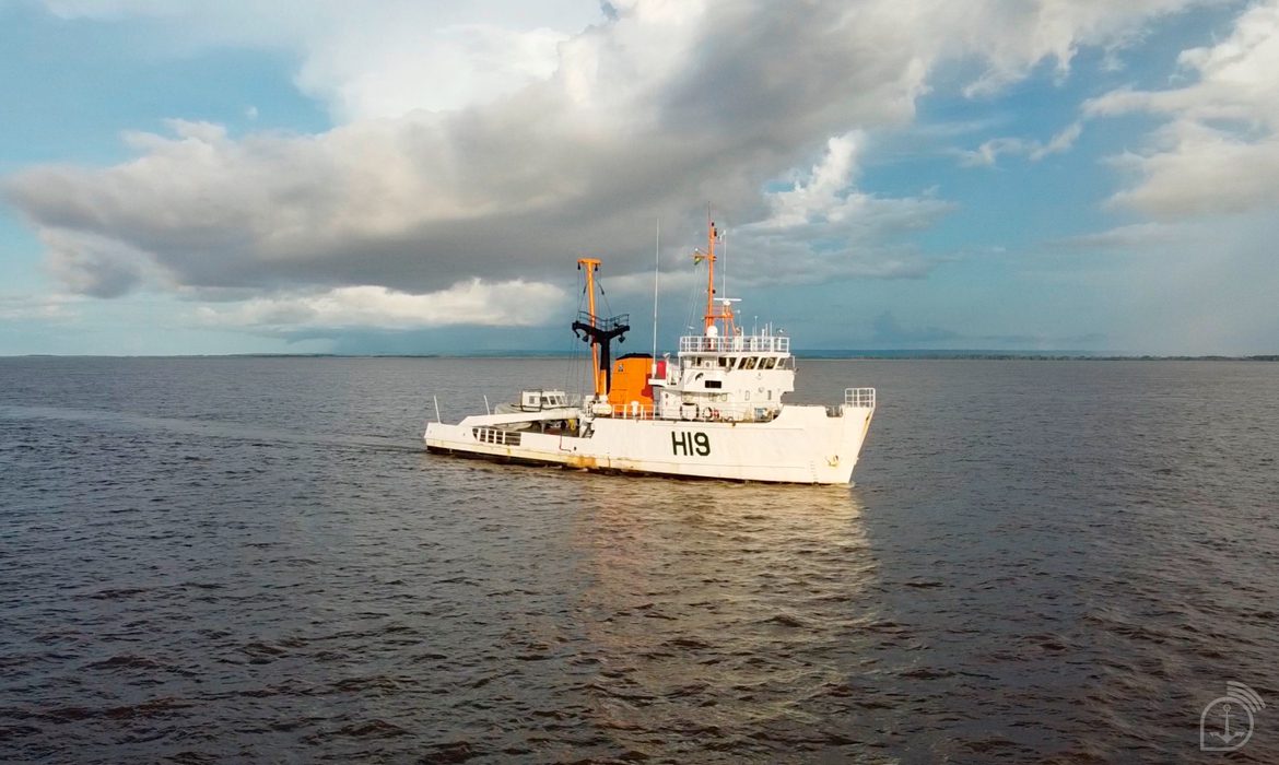 Navy conducts hydrographic survey in 714 km² area on the Amazon River