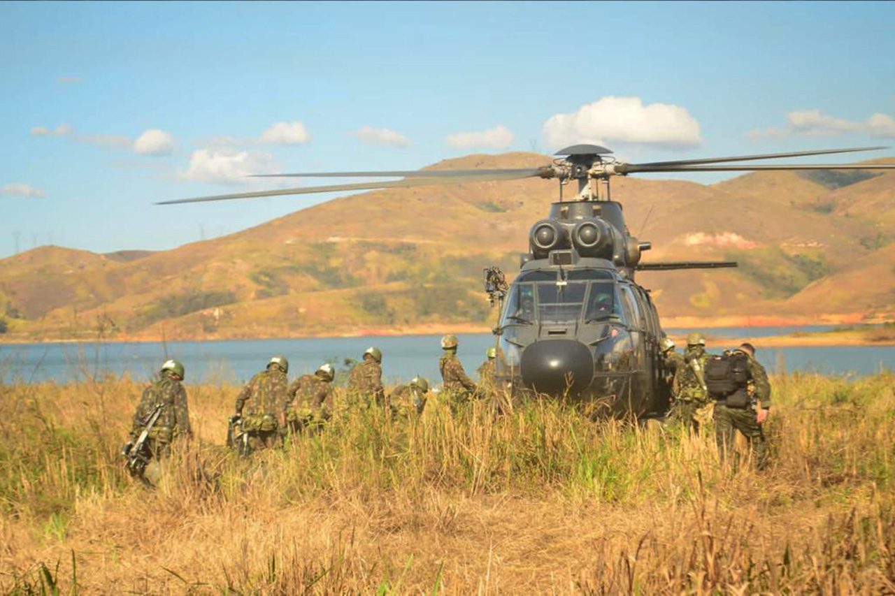 Brazilian Army cadets carry out Long Range Patrols Internship with special features