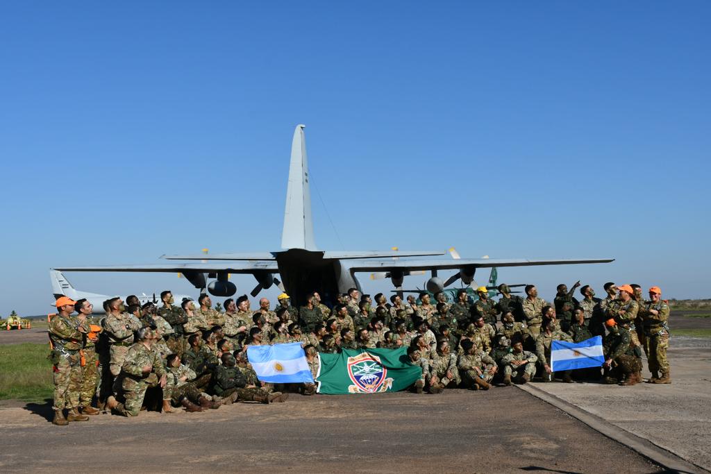 Brazilian Army's 26th Parachute Infantry Battalion participates in Combined Exercise in Argentina
