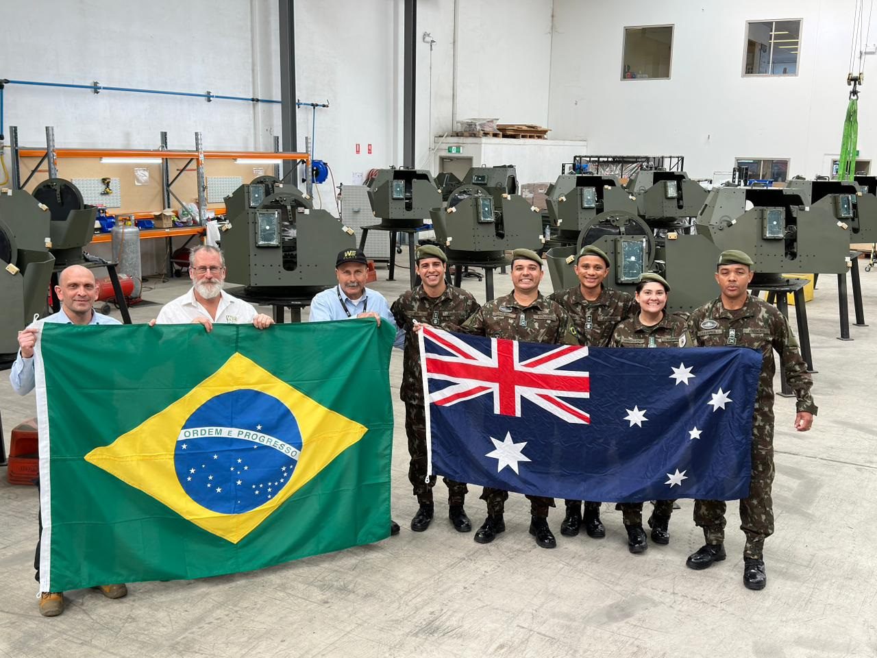 Ordnance experts conduct armored personnel carrier firing station assembly course in Australia