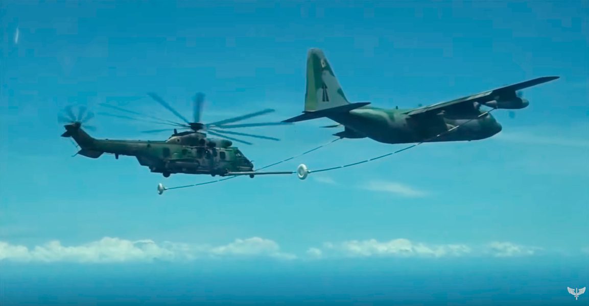 The fundamental role of the H-36 Caracal in Joint Exercise Tápio 2023