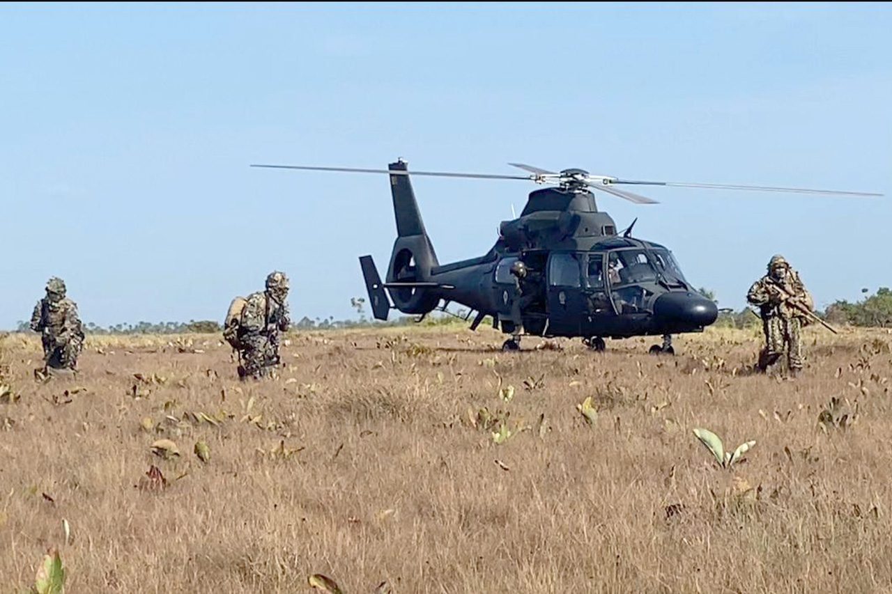 Brazilian army's Northern Military Command carries out unprecedented operation to defend the coast at the mouth of the Amazon