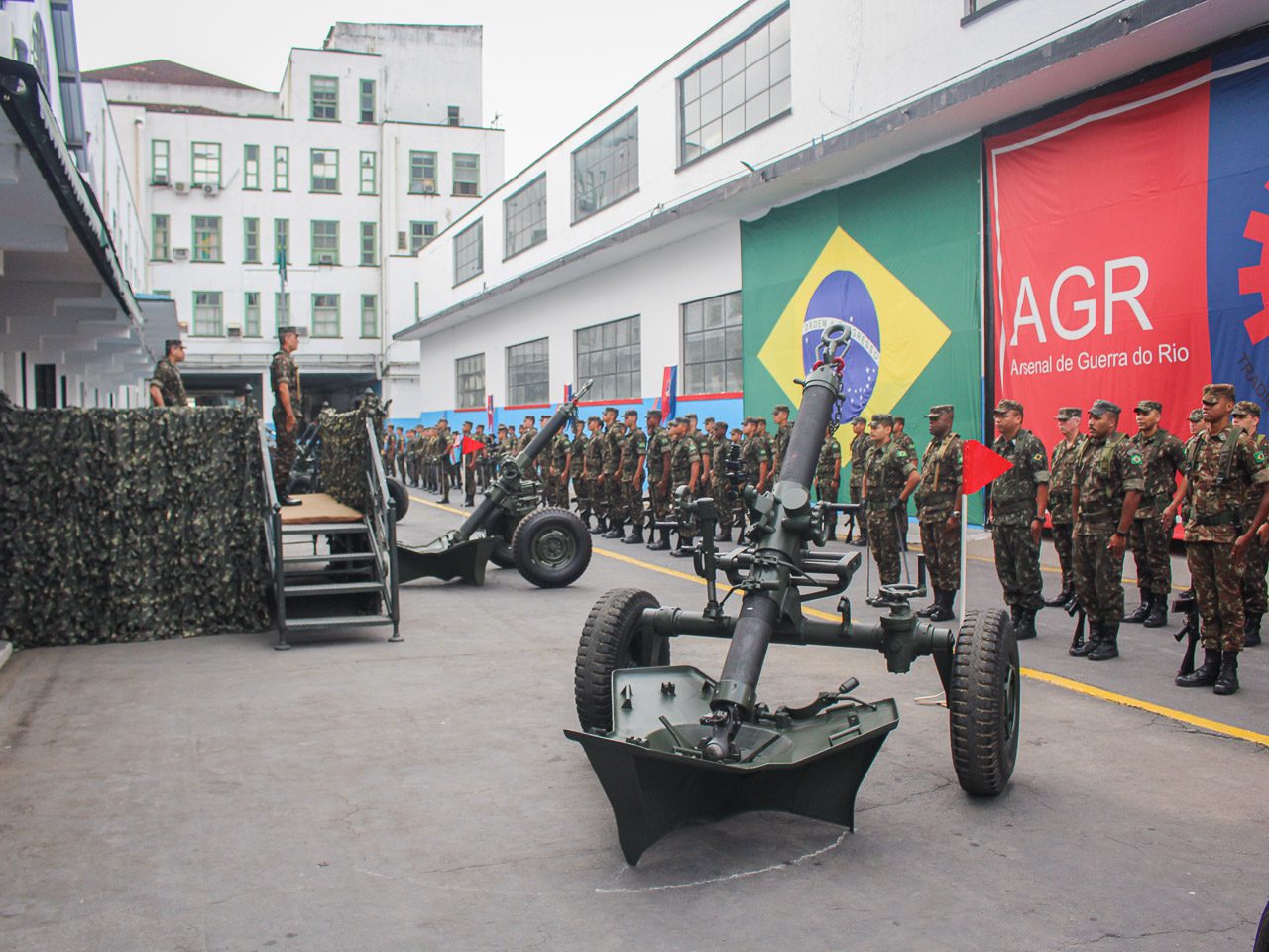 Rio's War Arsenal makes another delivery of revitalized military equipment