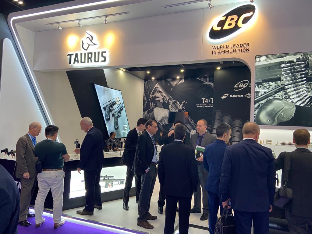 Taurus and Companhia Brasileira de Cartuchos reinforce global presence and exhibit product portfolio at DSEI 2023 in the UK