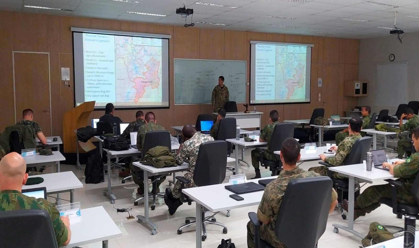 Brazilian Navy conducts International Course on Military Intelligence in Peace Operations