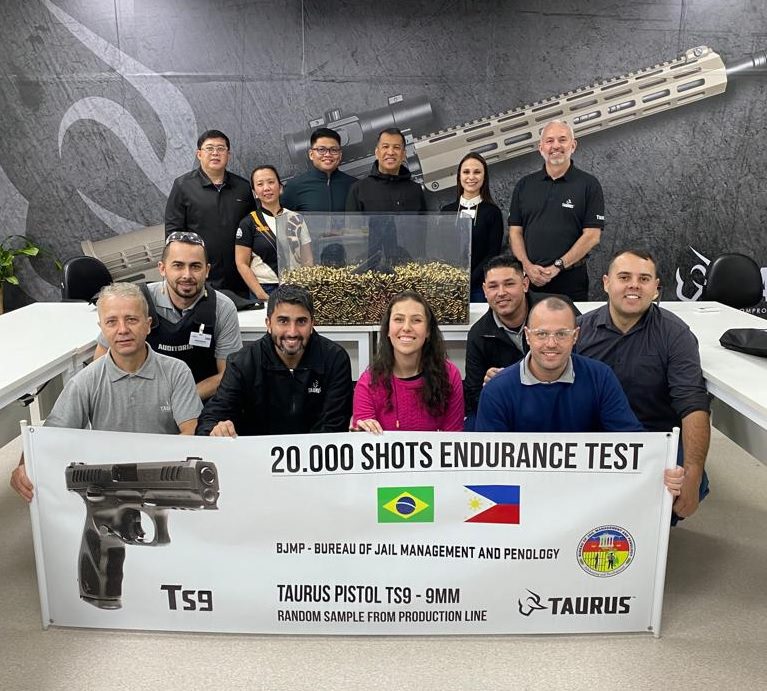Philippine Department of Correctional and Penal Management tests and approves large batch of Taurus TS9 pistols
