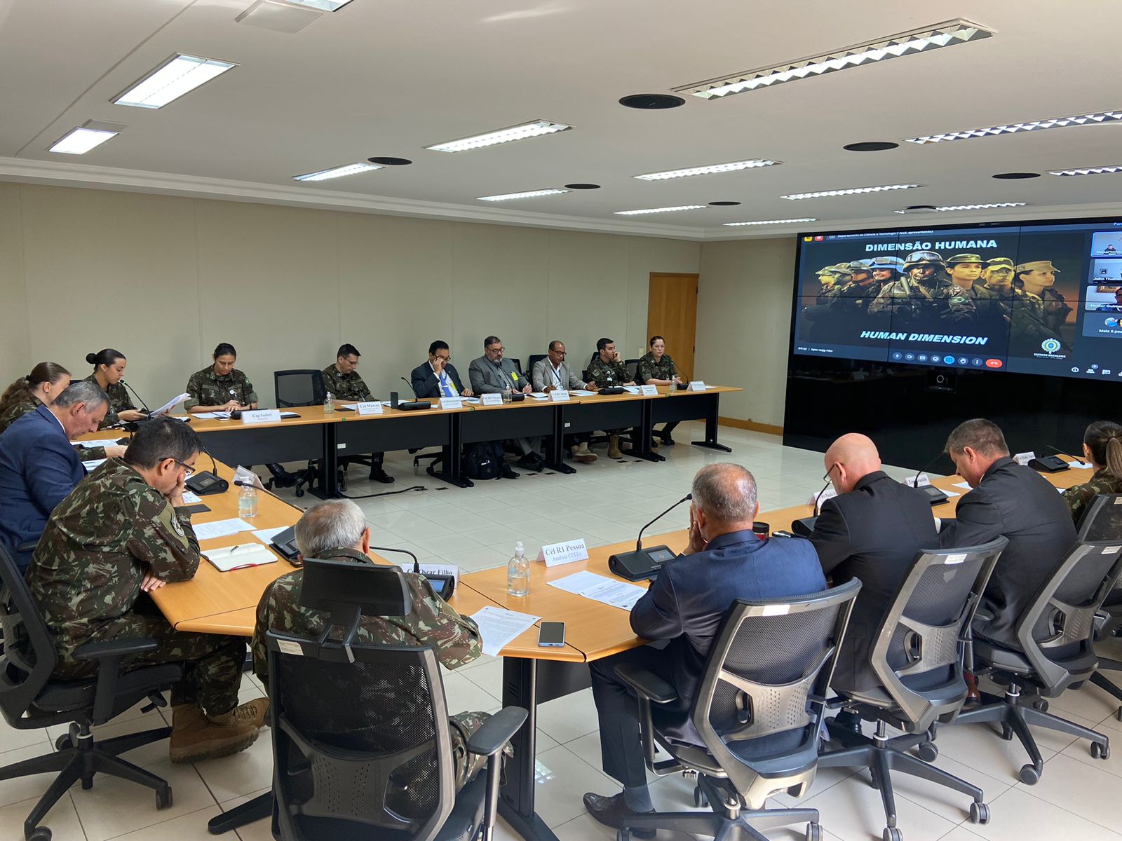 Brazilian Army General Staff holds panel on Leadership and Ethics