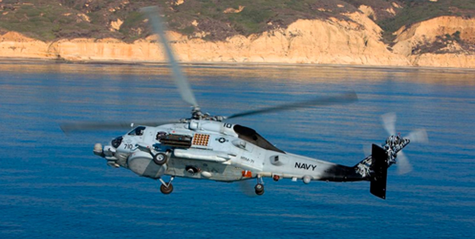 Lockheed Martin has received a contract from the US Navy to build eight MH-60R SEAHAWK helicopters for the Spanish Navy. Pictured: a US Navy MH-60R aircraft.