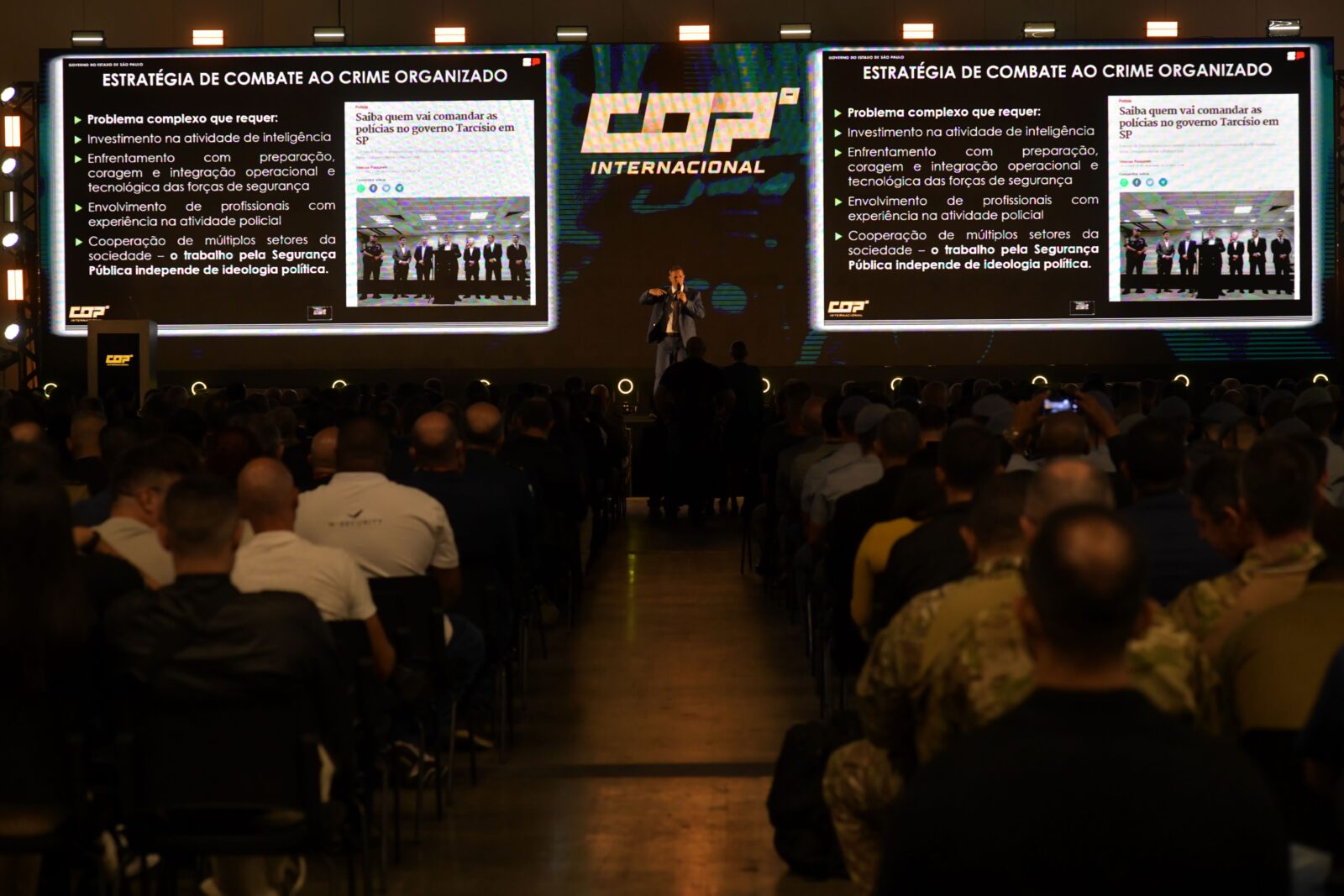 Considered the largest public security event in Latin America, the third edition of the Police Operations Congress - COP International