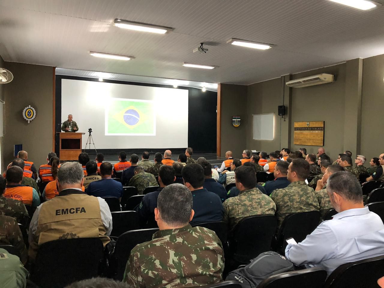 Brazilian Ministry of Defense conducts first binational simulated exercise on humanitarian support and assistance in cases of natural disasters