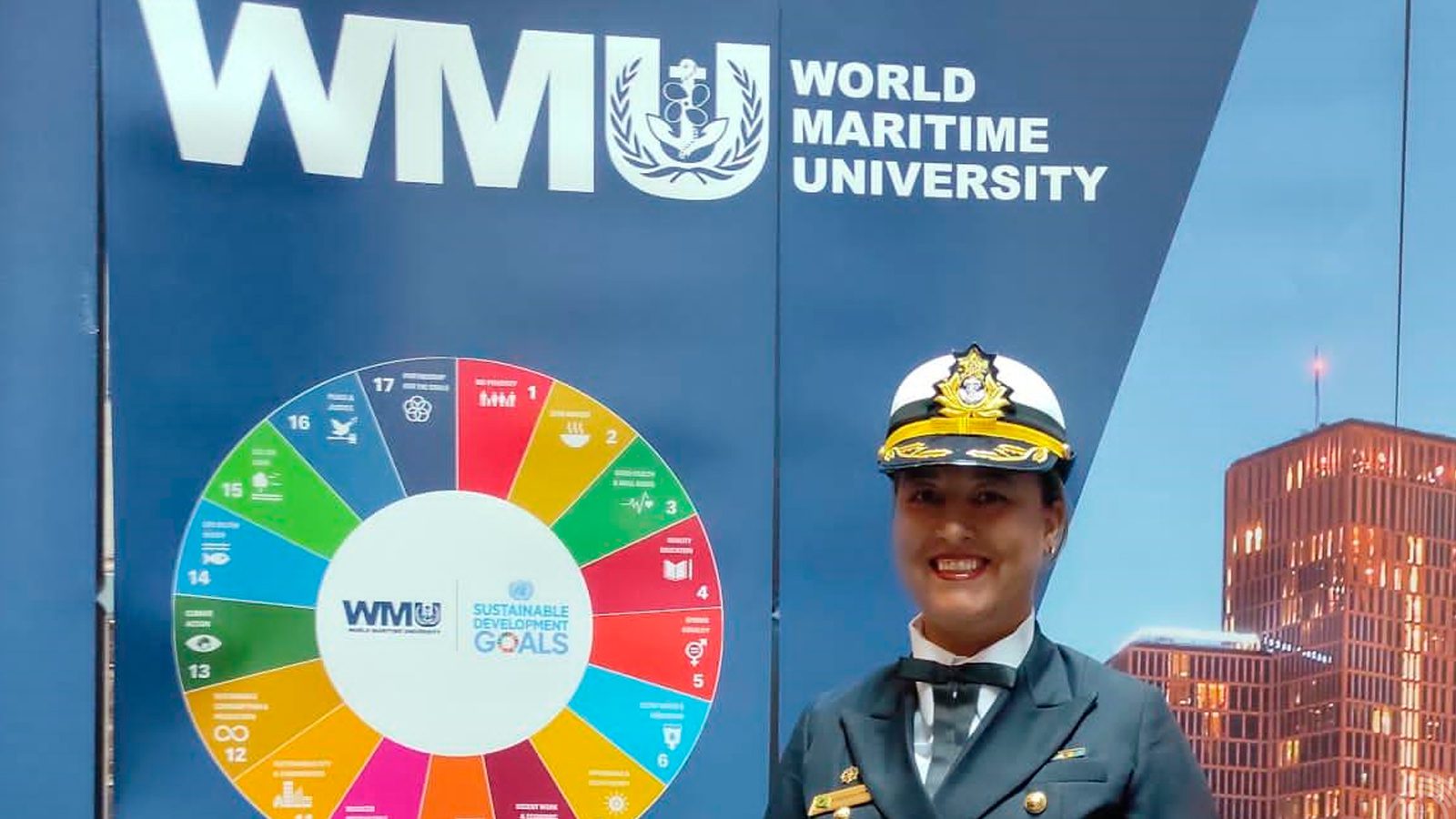 Brazilian Navy officer graduates from World Maritime University in Sweden
