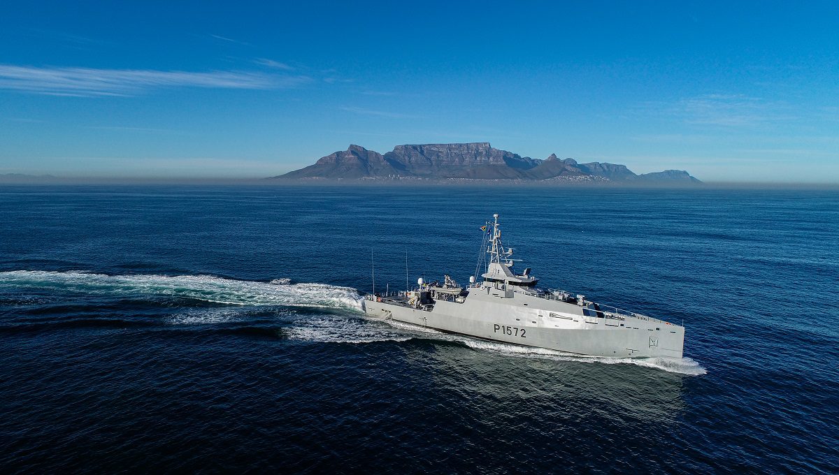  South African Navy Naming Ceremony of 2nd Multi Mission Inshore Patrol Vessel