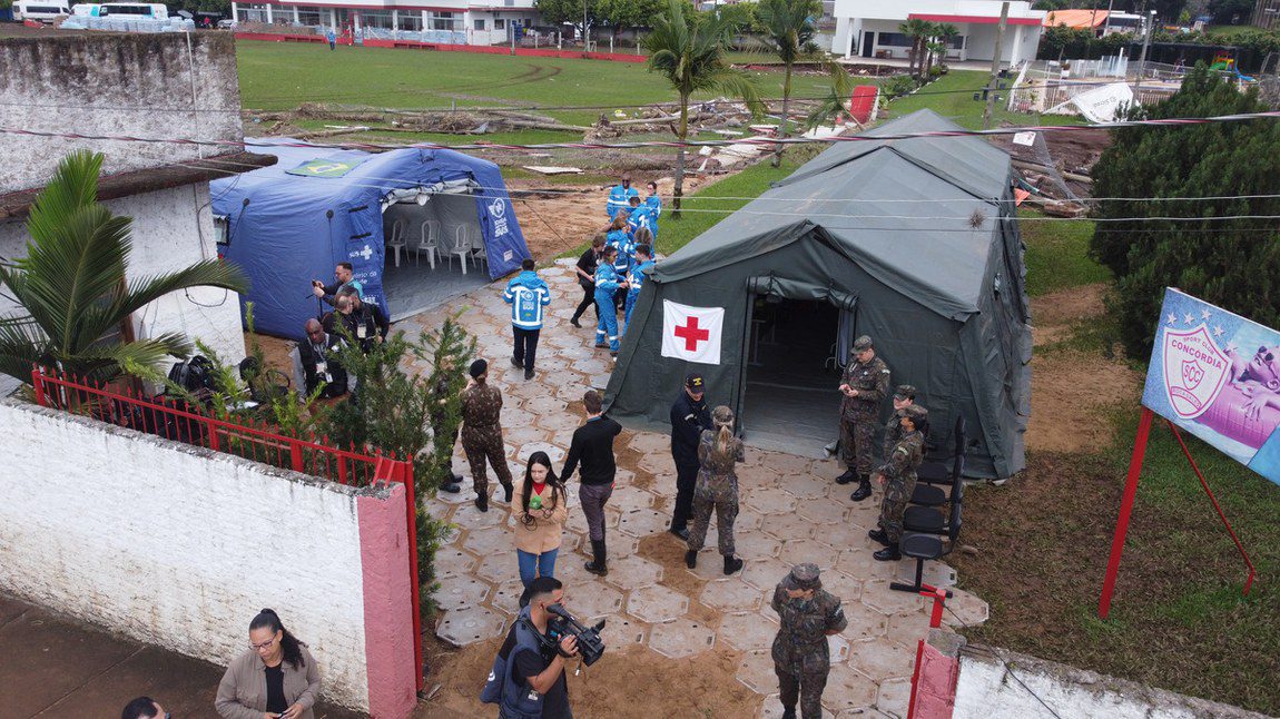 Brazilian Armed Forces conclude actions to support the population affected by rains in the south of the country