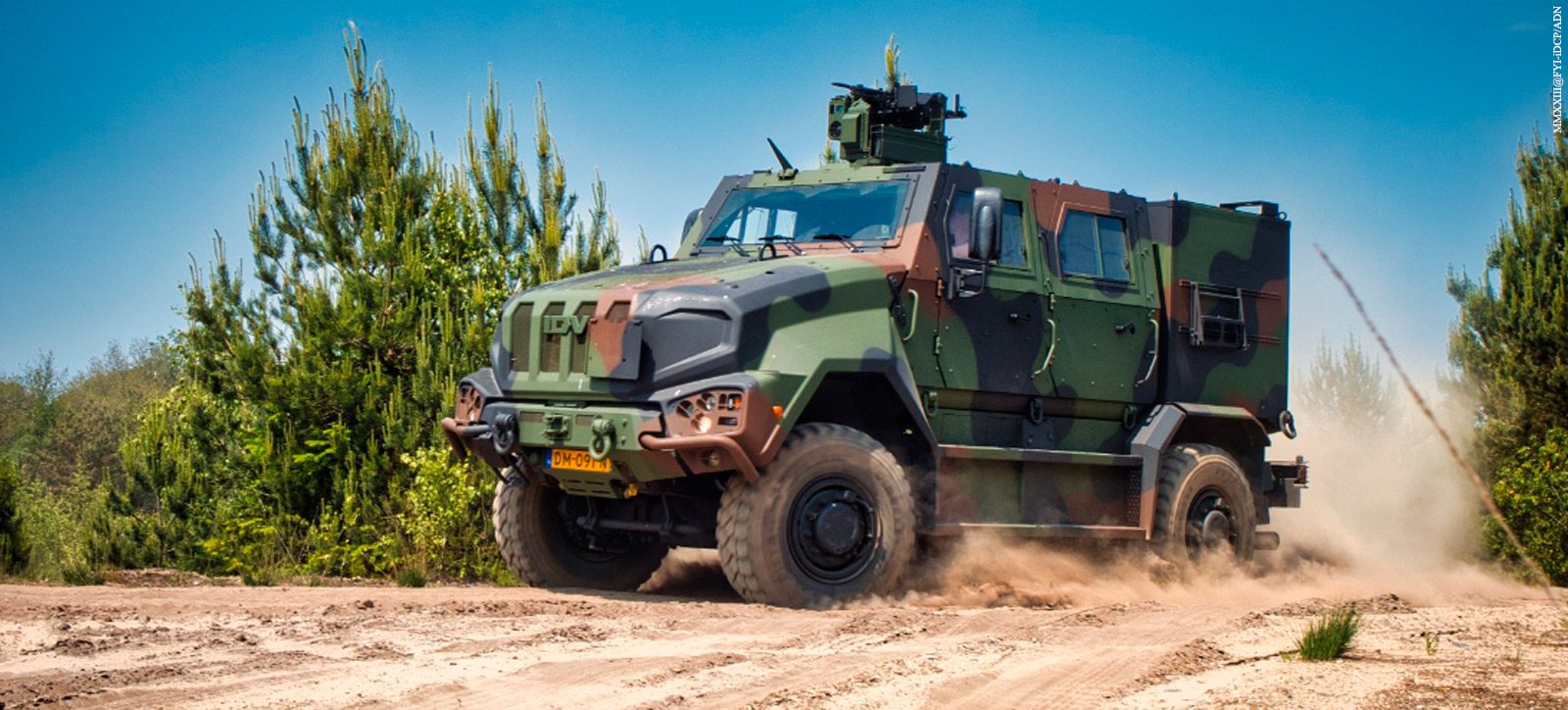 IDV delivers the first MTV “12kN” vehicle to the Dutch Armed Forces
