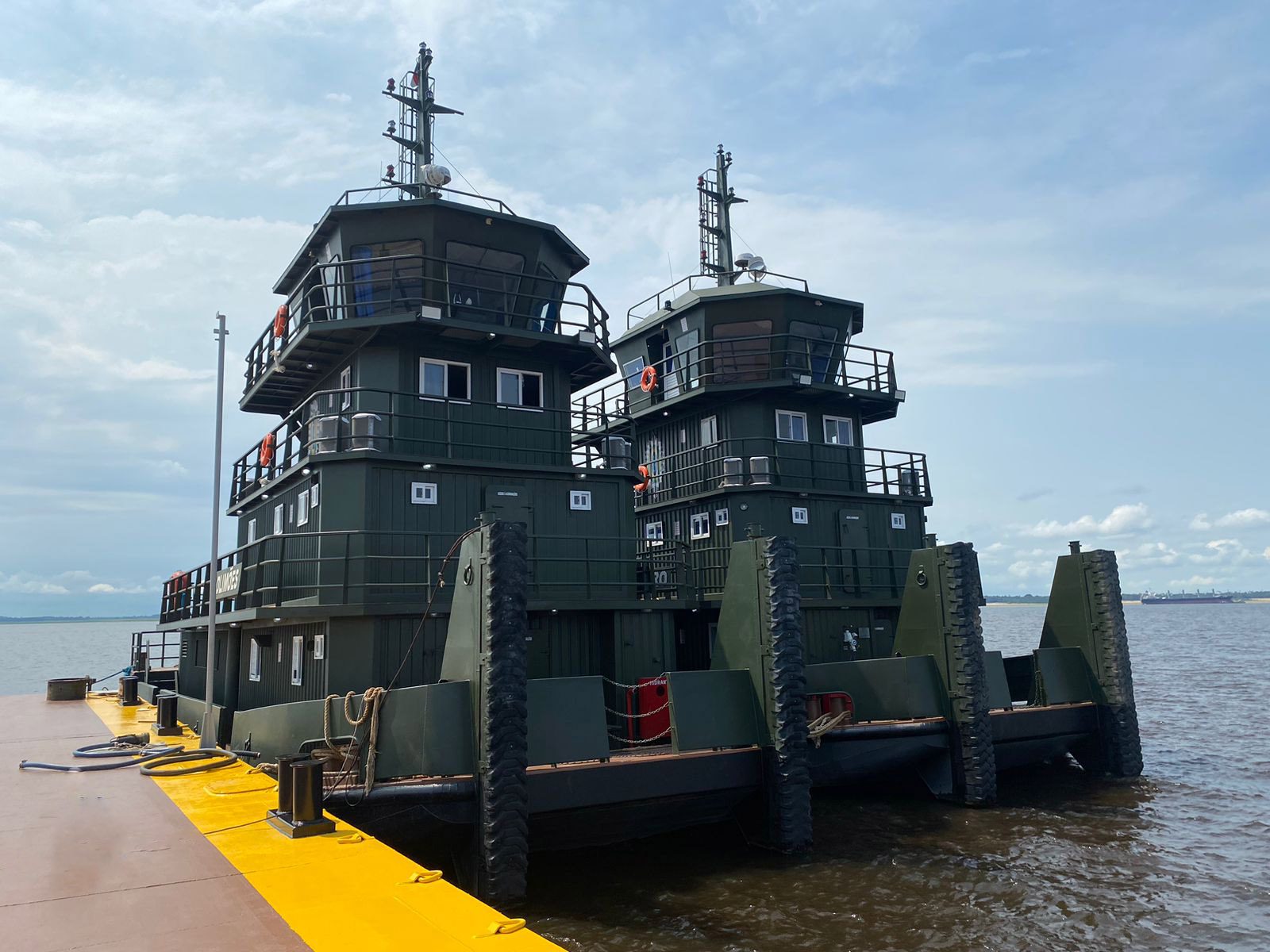New vessels arrive at the Amazon Military Command