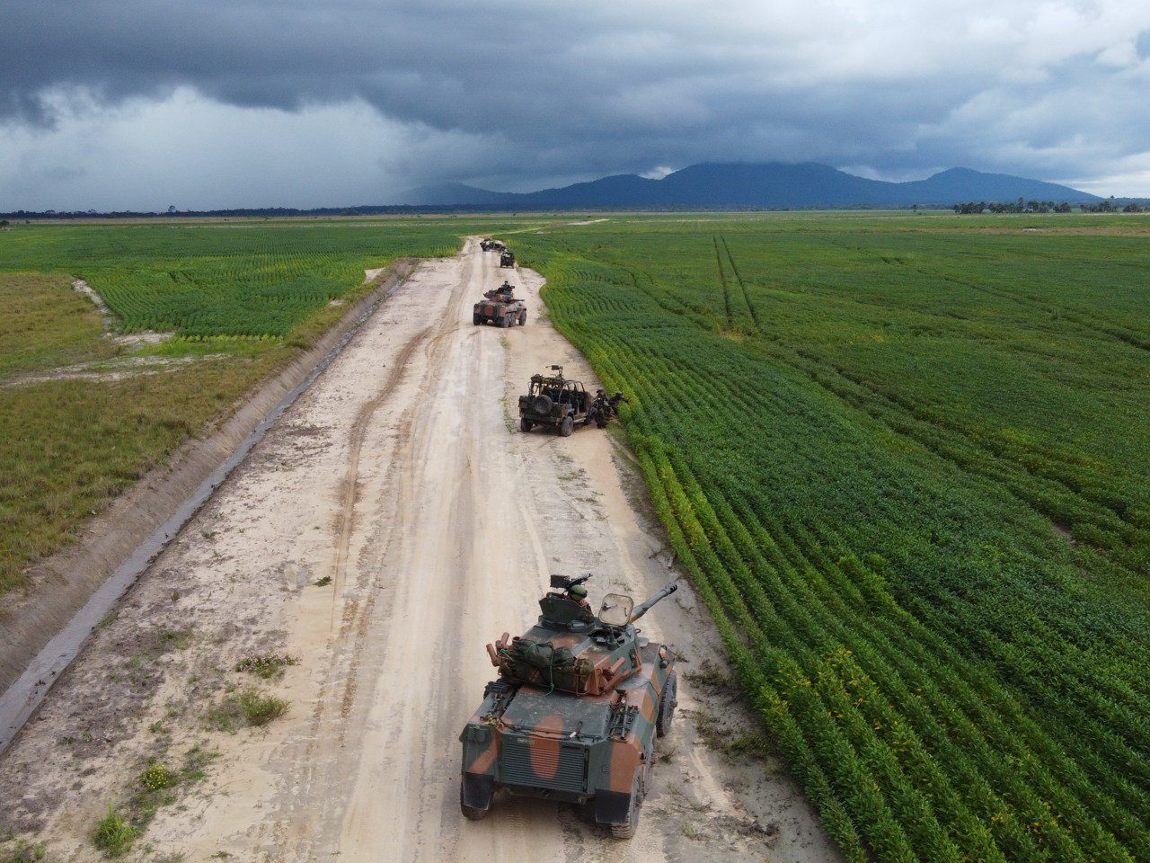 Brazilian Army - Deployment of the 18th Mechanized Cavalry Regiment in Roraima reinforces presence on the border