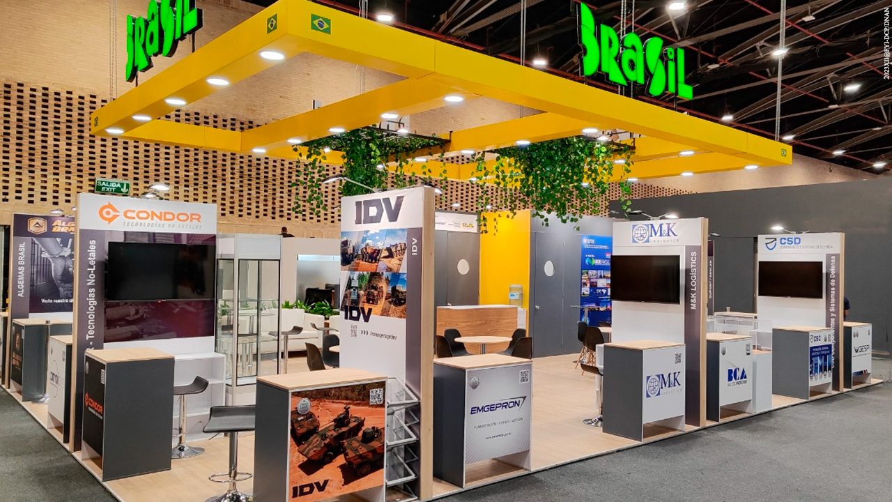 Brazil Pavilion will have 14 companies at Expodefensa 2023