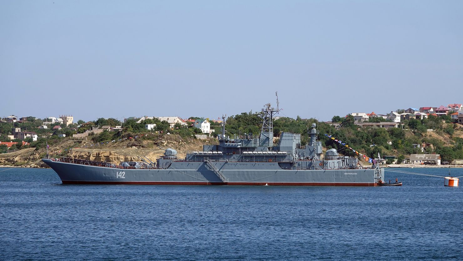 Ukraine attacks Russian warship, Moscow admits damage