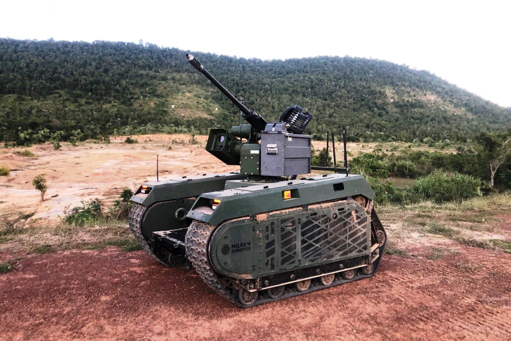 EDGE Group will supply the world's largest combat UGV order to the United Arab Emirates Ministry of Defense