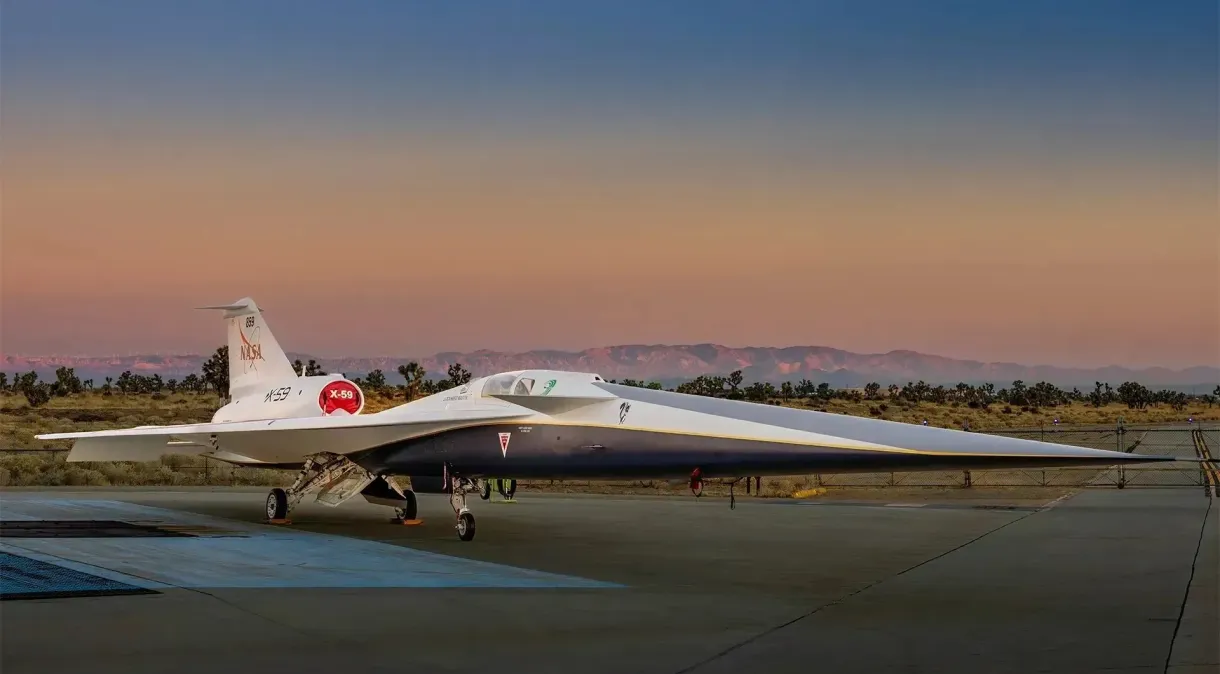 NASA unveils the X-59, a silent supersonic jet that could revolutionize aviation