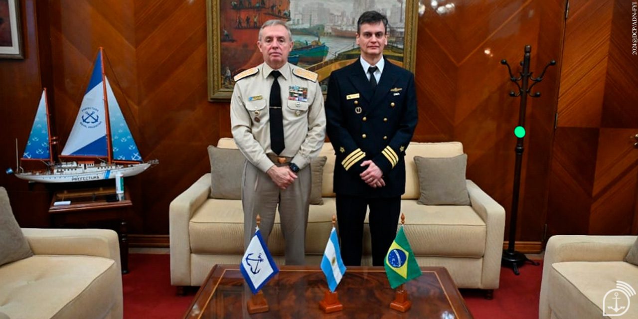Exchange between Maritime Authorities of Brazil and Argentina strengthens regional maritime security