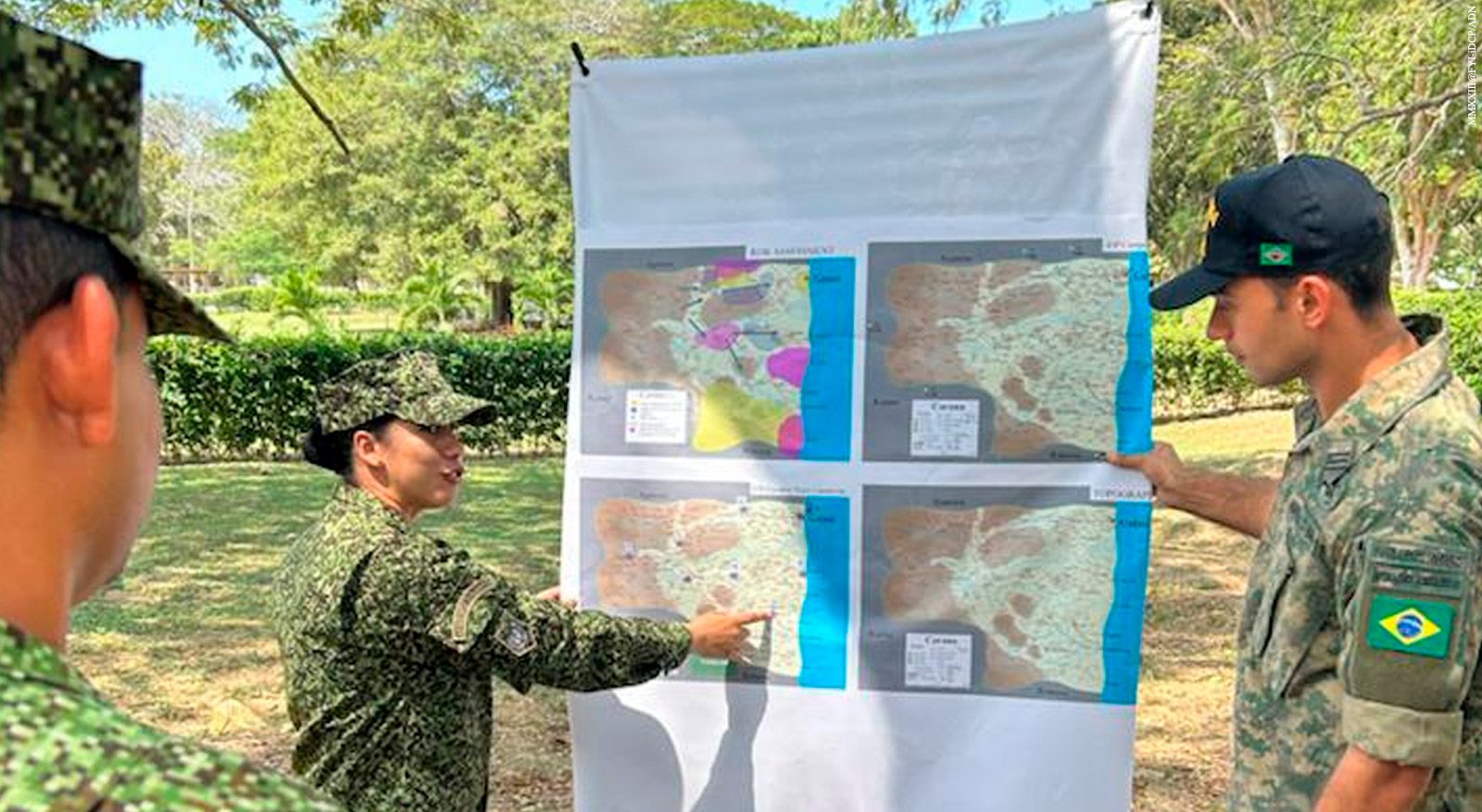 OpPazNav demonstrates its experience and pioneering spirit in the International Course for Riverine Military Units in Peace Operations, supporting CEPAZ in its certification before the UN - Image: Marinha do Brasil