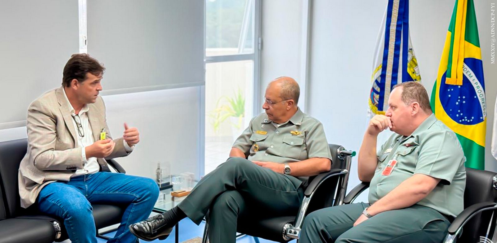 Brazilian Navy's General Directorate for Nuclear and Technological Development receives President of ENBPar