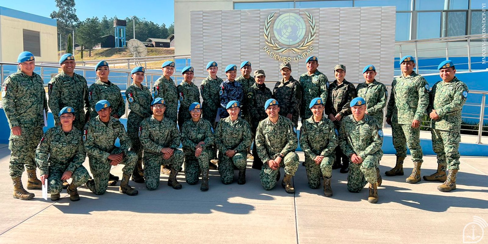 Brazilian Navy officers train Mexican military for UN peacekeeping operations