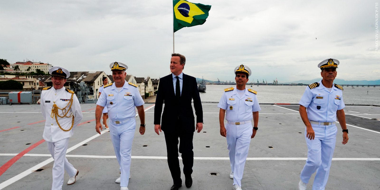 UK Foreign Secretary visits the Brazilian Navy's NAM Atlântico