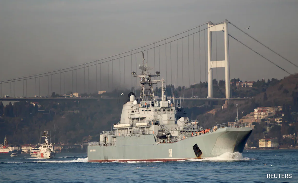 Ukraine claims to have destroyed Russian warship in the Black Sea
