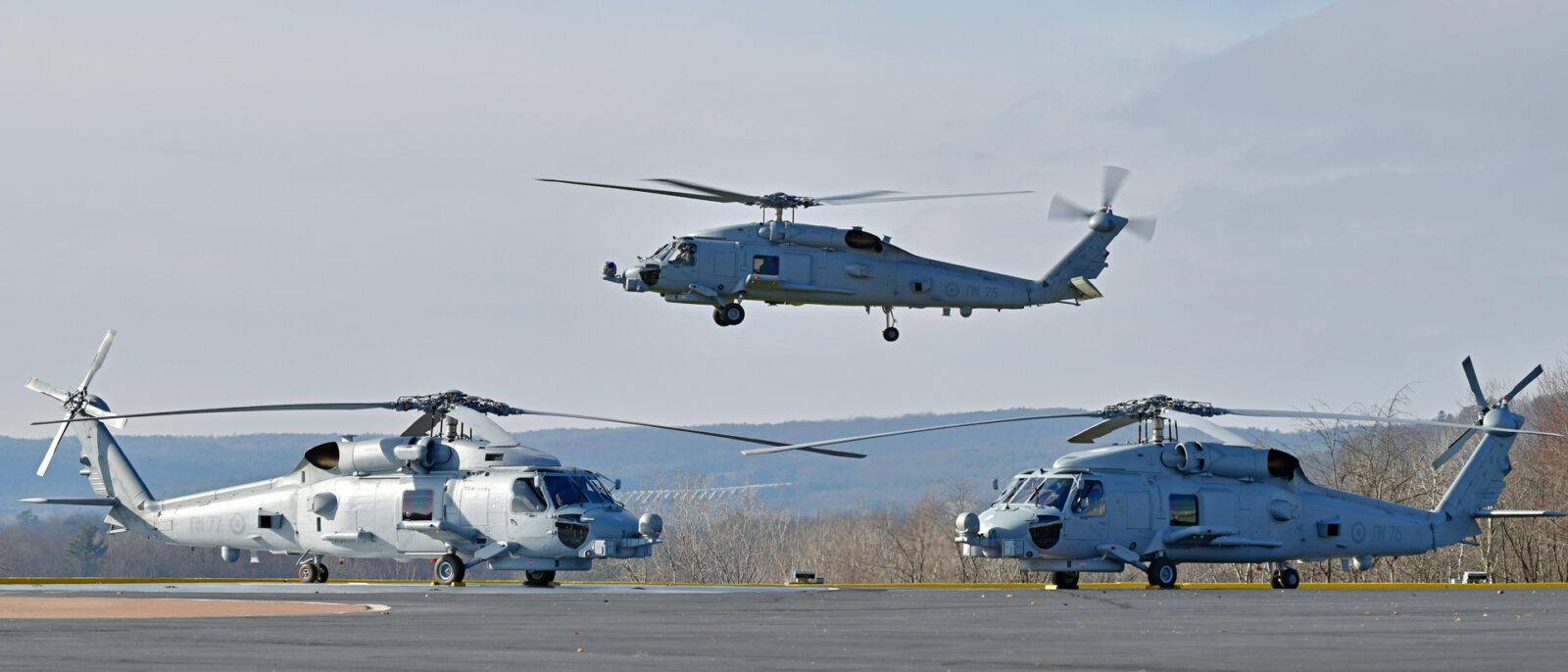 Sikorsky completes flight tests of three MH-60R helicopters for the Hellenic Navy