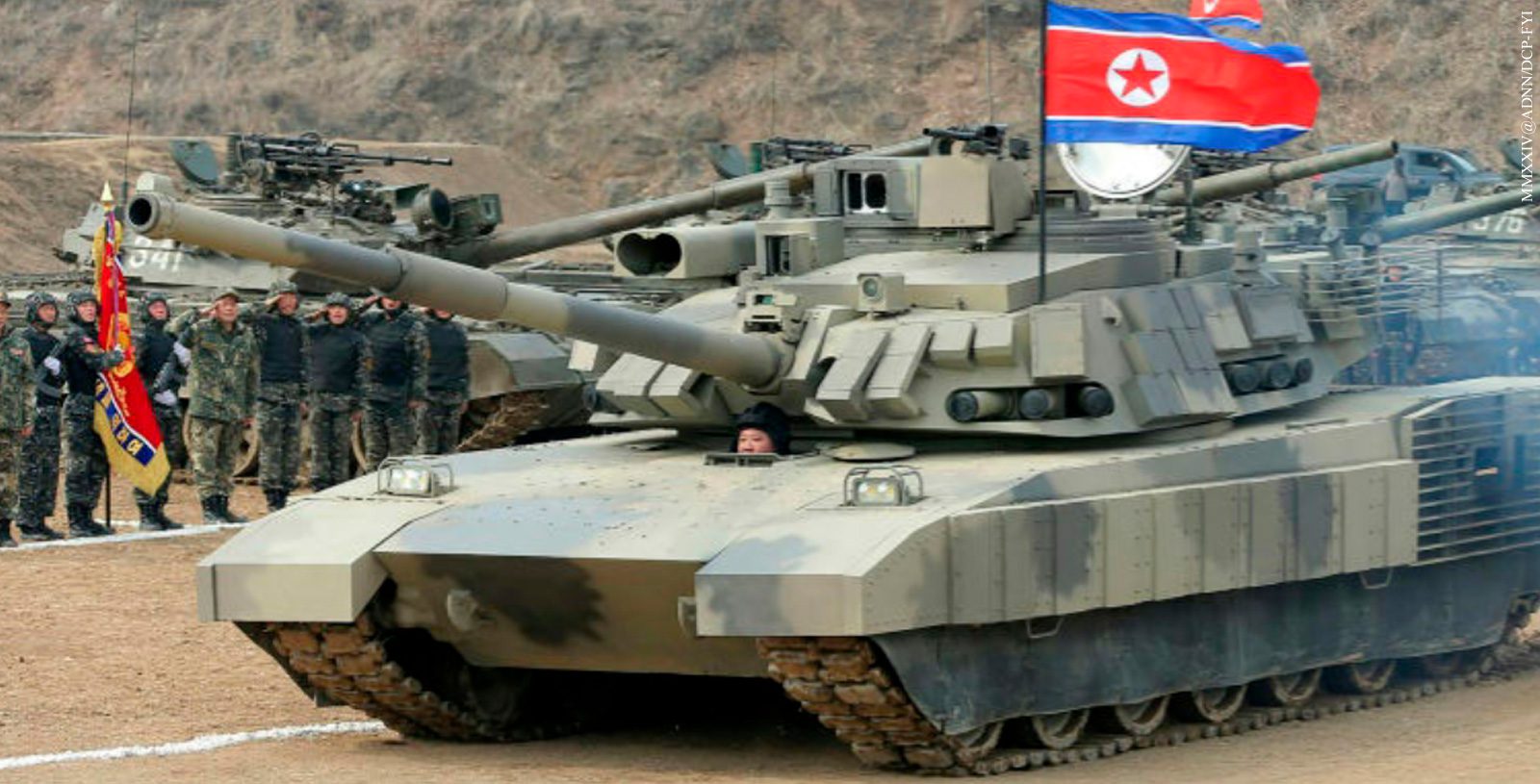 North Korea presents new tracked combat vehicle