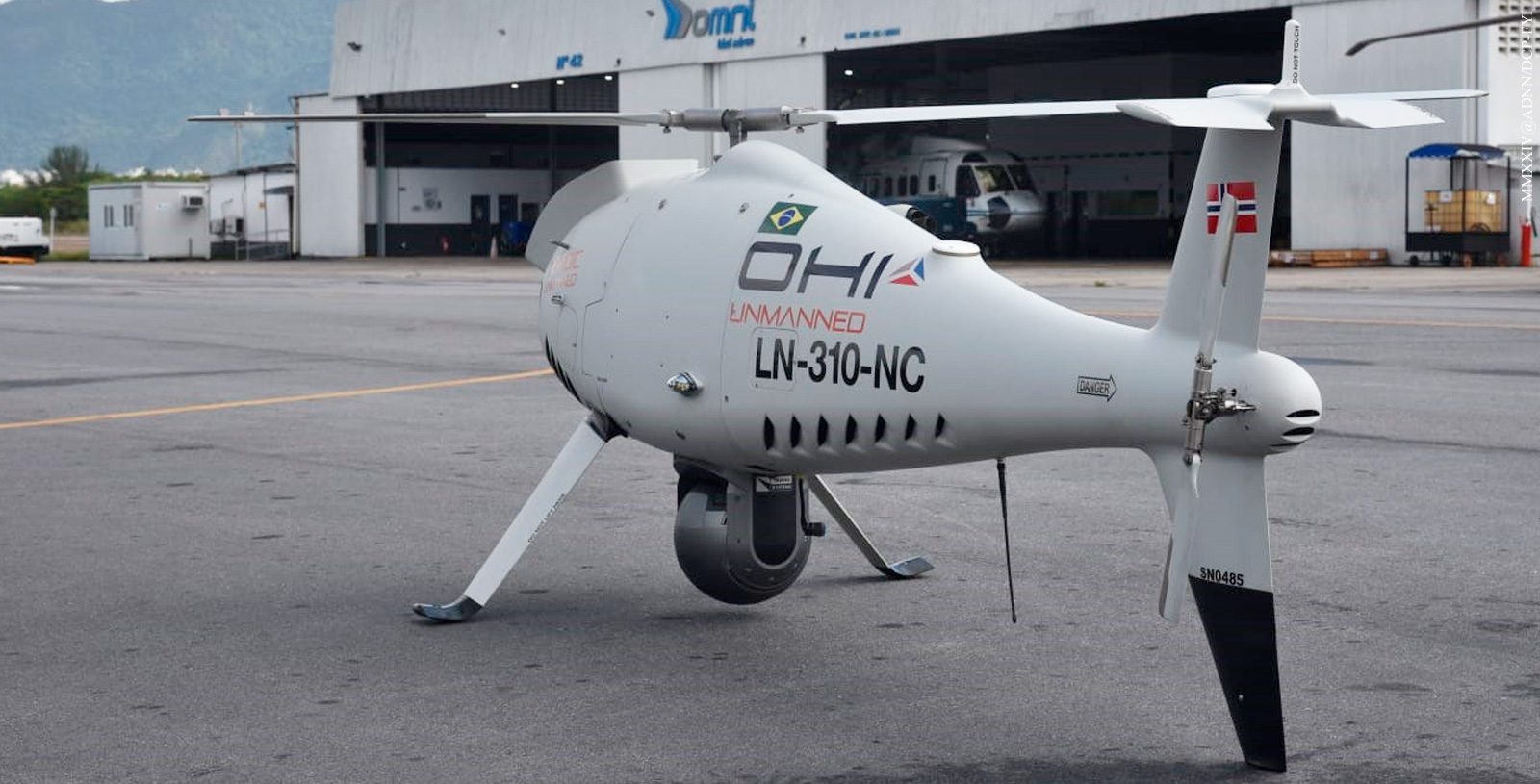 The first unmanned long-range offshore missions in Brazil will be carried out by Omni Táxi Aéreo of the OHI group