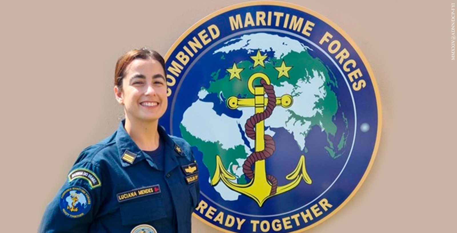 The first Brazilian woman to join the Anti-Piracy Task Force