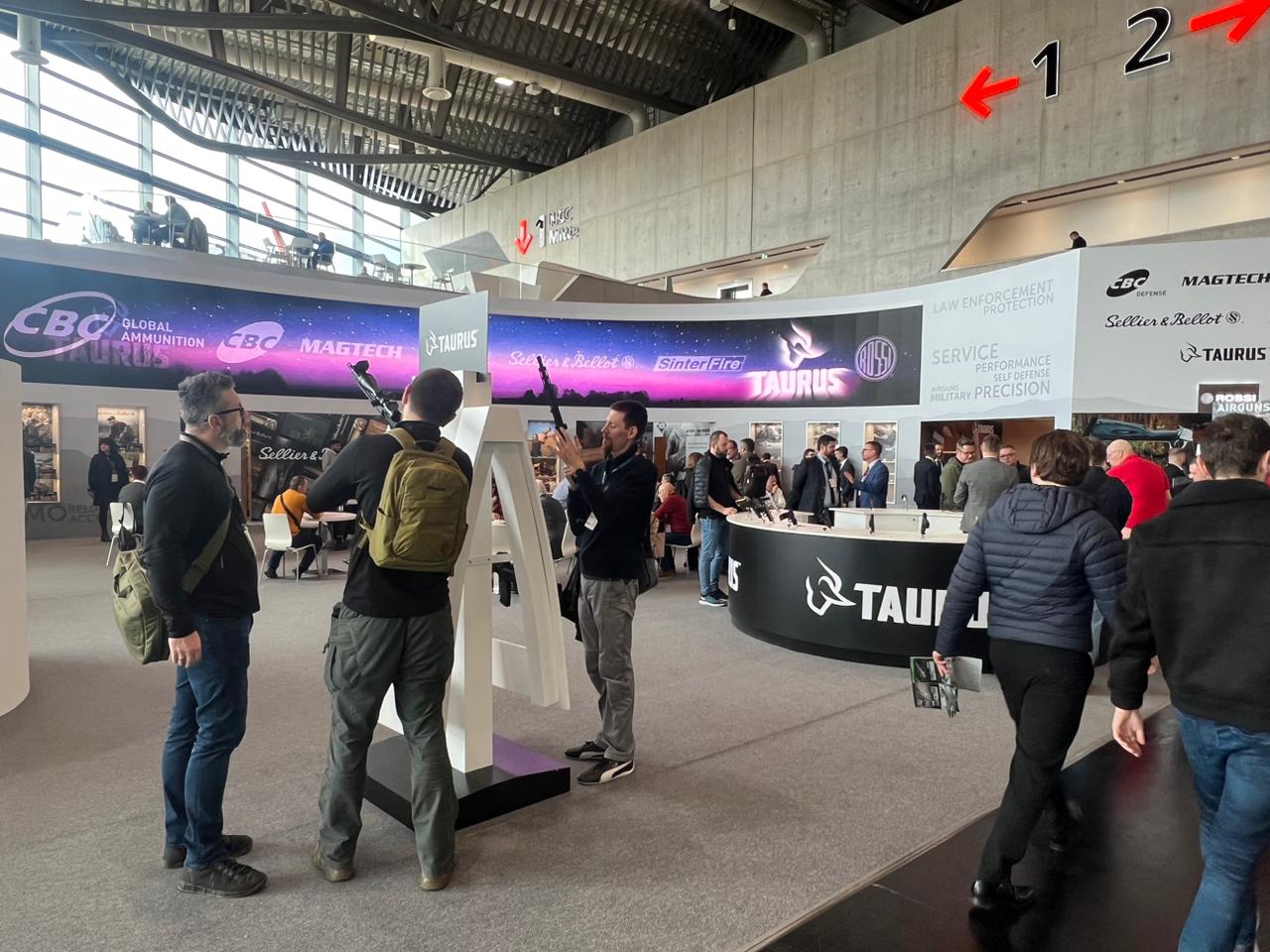 Taurus exhibits products at the IWA & Outdoor Classics 2024 international trade fair in Germany