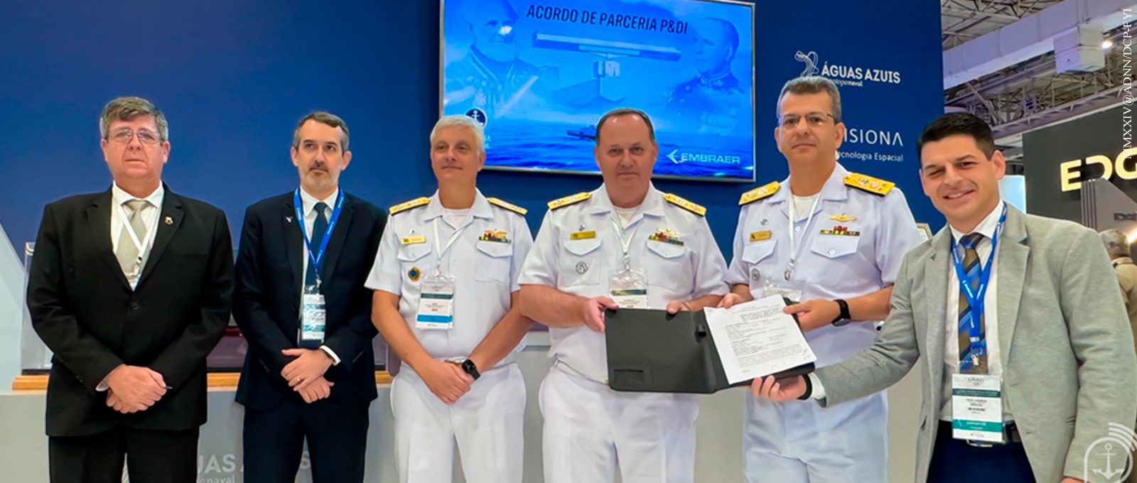 Brazilian Navy and Embraer sign technology partnership agreement