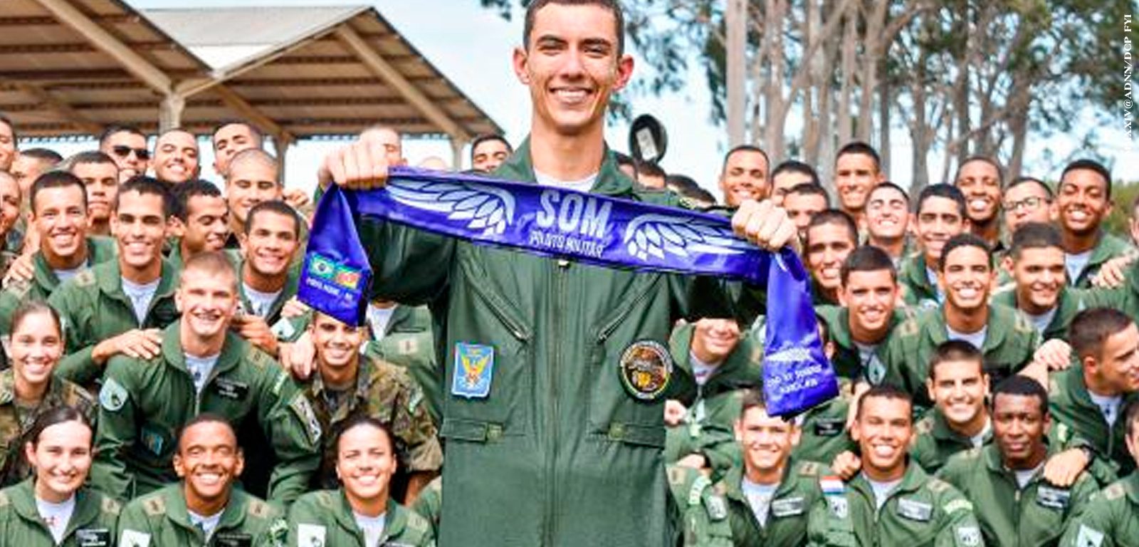 Brazilian Air Force Academy celebrates first solo flight of the year in T-25 Universal aircraft